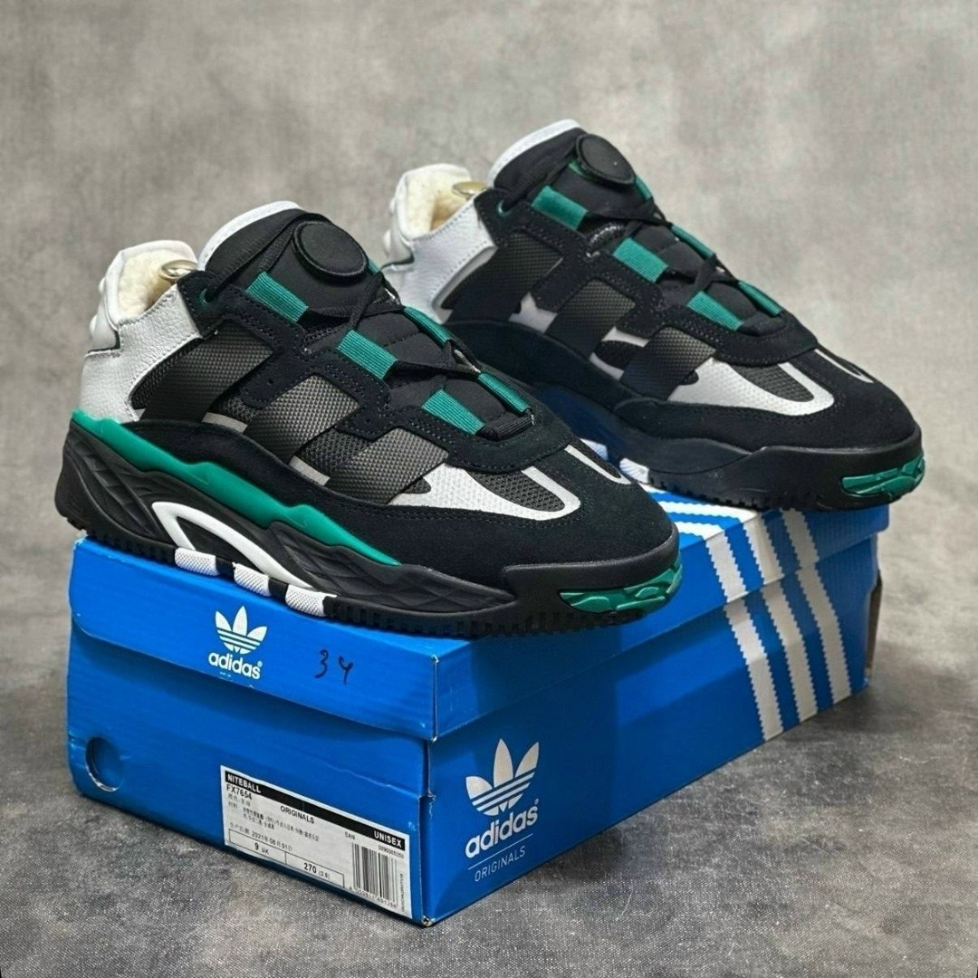 кроссовки adidas niteball,кроссовки adidas,кроссовки мужские adidas niteball,кроссовки adidas niteball black green,мужские кроссовки adidas