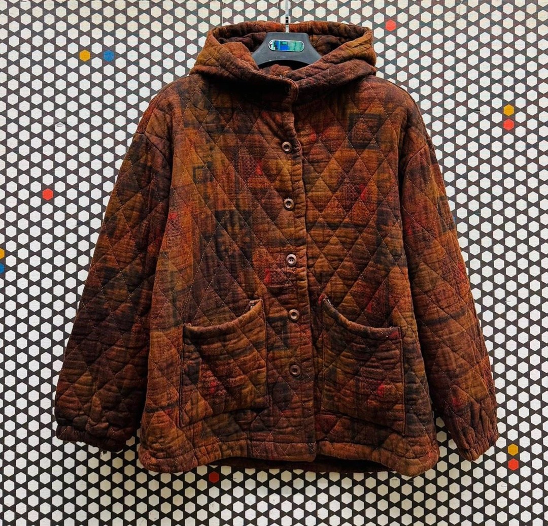 женская куртка демисезонная,куртка стеганая,куртка бохо,винтажная куртка,женская куртка