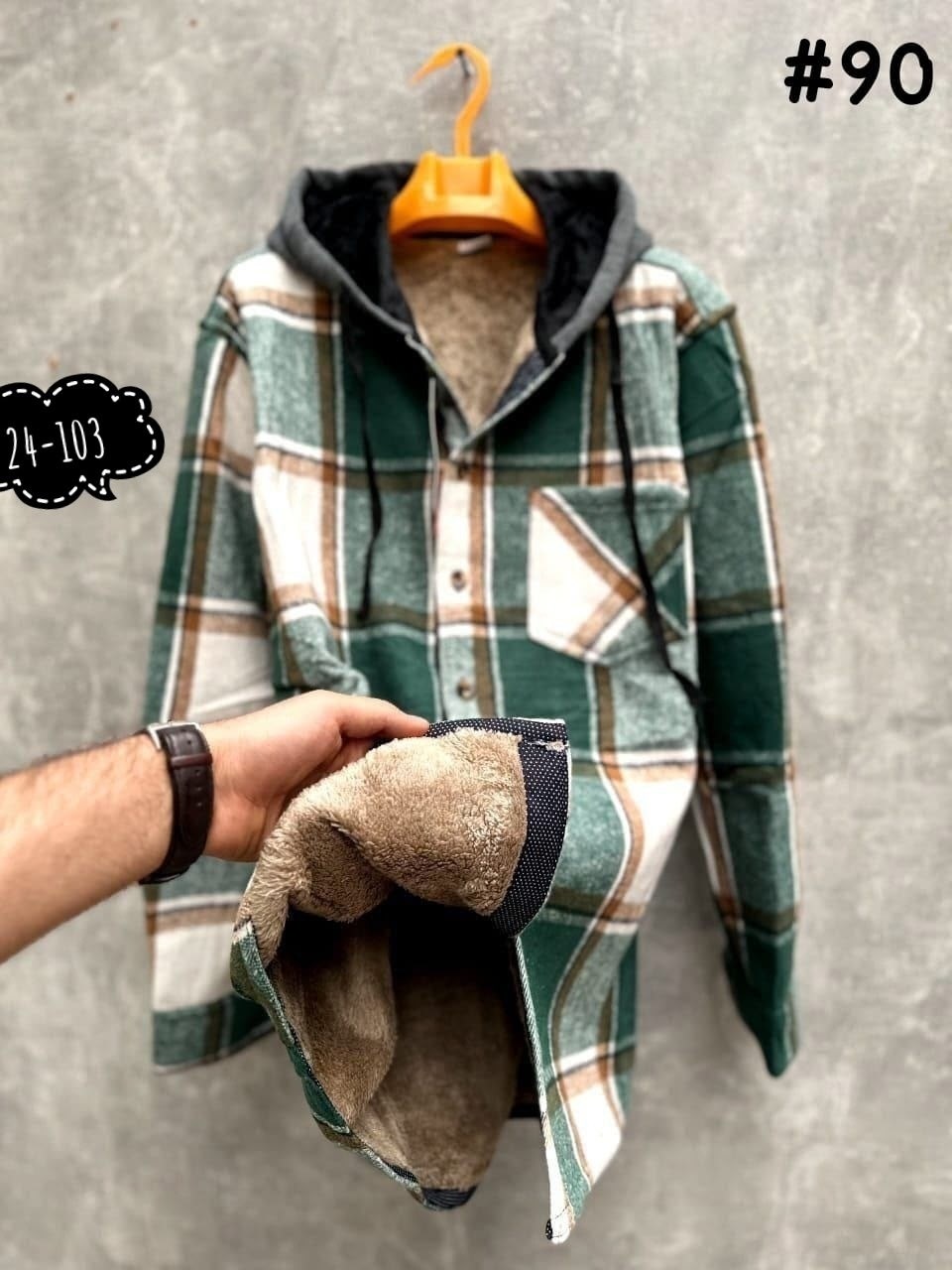 рубашка в клетку с капюшоном,рубашка с капюшоном,рубашка теплая,клетчатая рубашка с капюшоном,теплая рубашка в клетку