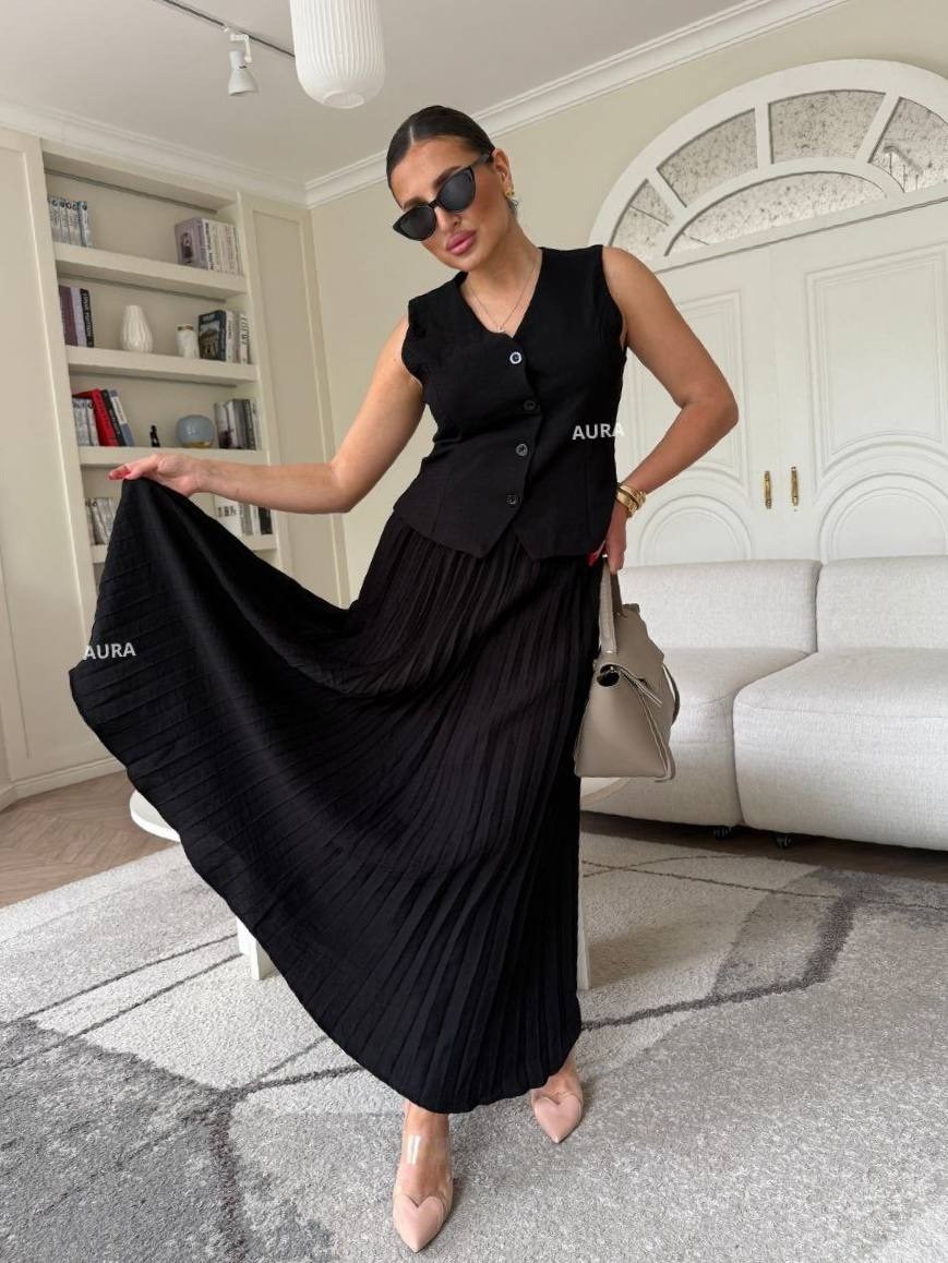 костюм с юбкой плиссе,юбка плиссе,плиссированная юбка,костюмы женские с юбкой,плиссированная юбка миди