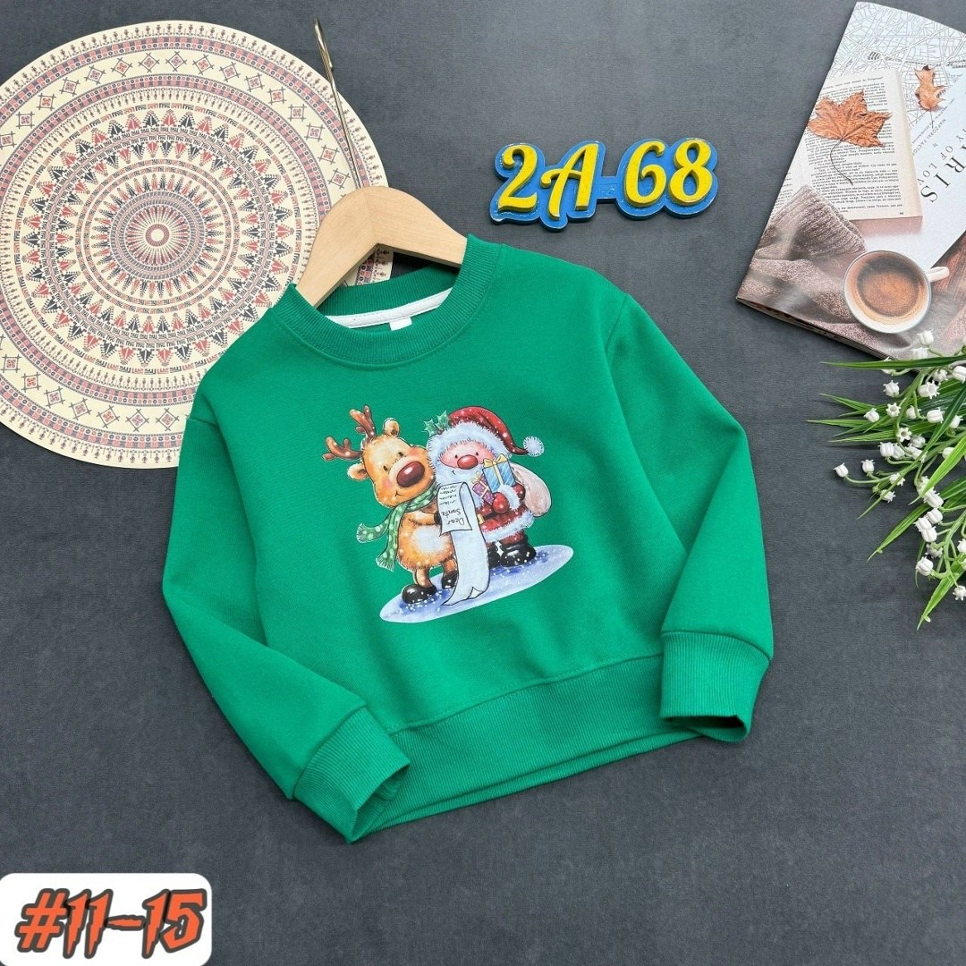 кофта новогодняя,детская кофта,кофта теплая,cвитшот для девочки,толстовки кофта