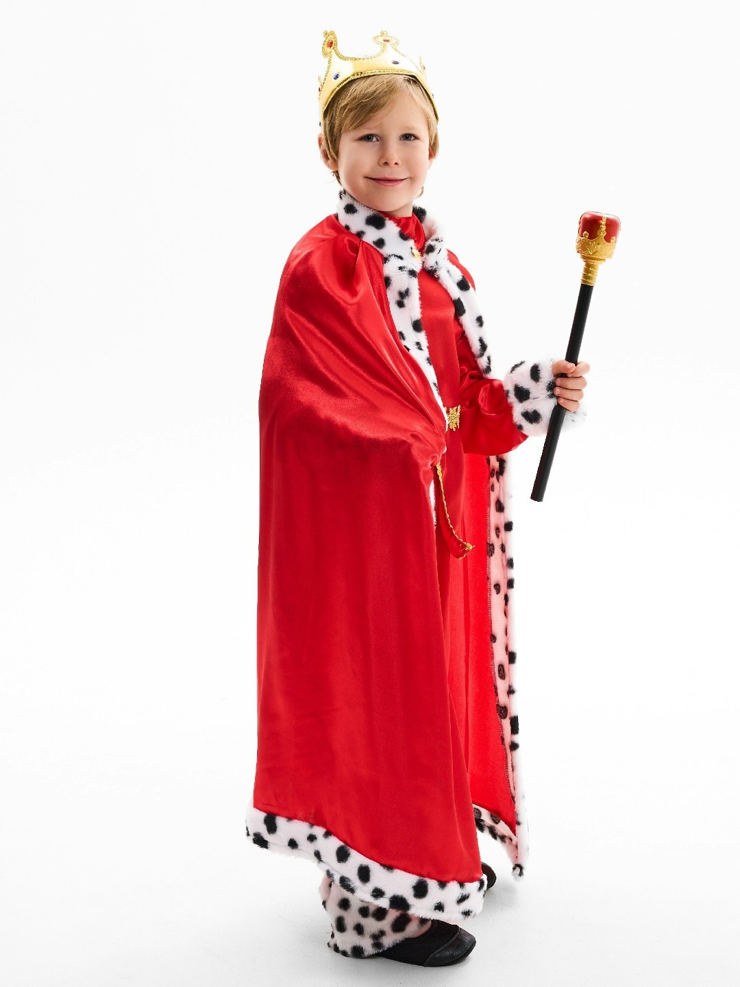 карнавальный костюм "король", корона, мантия,,карнавальный костюм король детский,костюм короля для мальчика,костюм король,костюм царя для мальчика