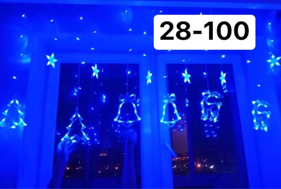 гирлянда штора олени,светодиодная гирлянда штора,гирлянда штора новогодняя,светодиодная гирлянда занавес,гирлянда шторка