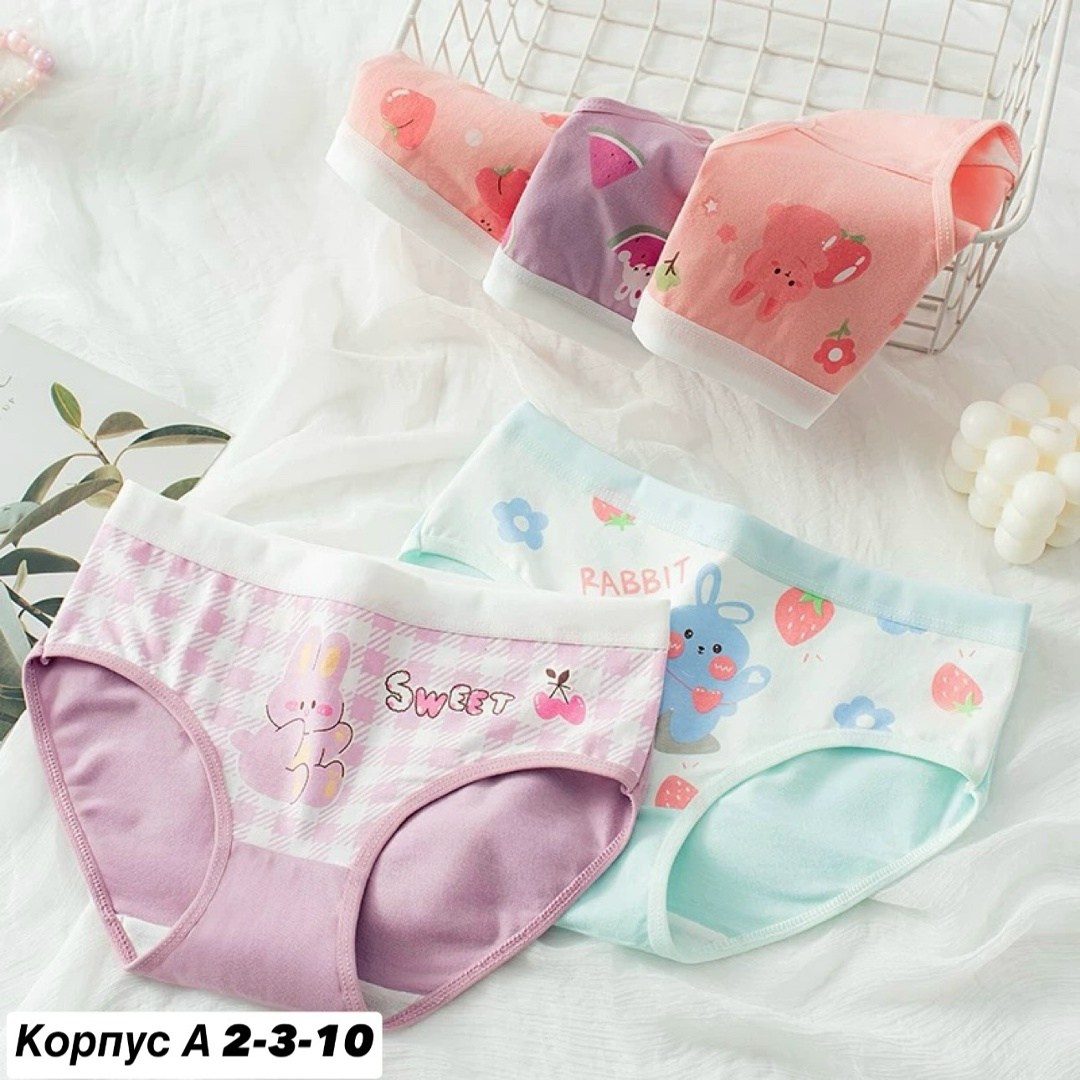 трусы детские для девочек,трусы для девочек,комплект трусов слипов для девочек,трусики для девочек,комплект нижнего белья для девочек