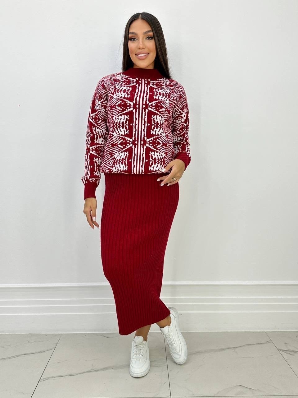 женский трикотажный костюм с юбкой,вязаный костюм с юбкой,вязаный костюм женский,костюм с юбкой женский,костюм с юбкой