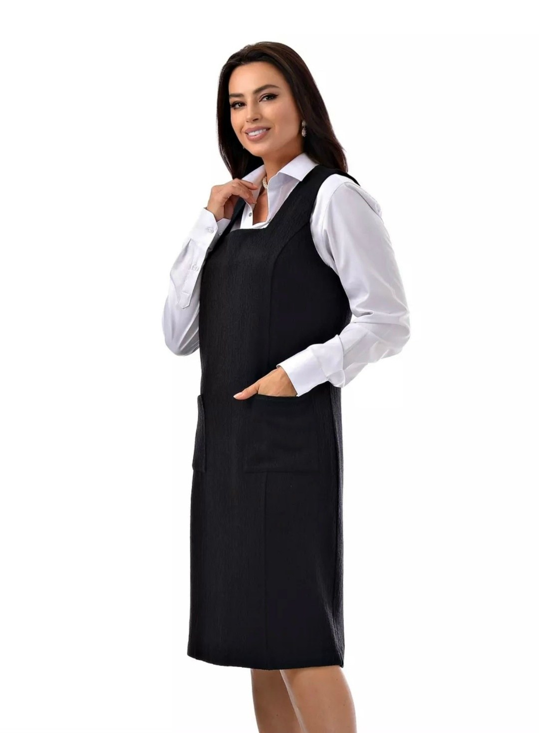 офисный сарафан,сарафан женский офисный,сарафан для полных,сарафан для офиса,сарафан