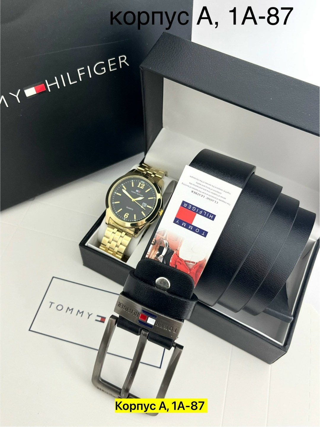 подарочный набор tommy hilfiger,мужской подарочный набор,мужские наборы,подарочный набор для мужчин ремень,набор для мужчин