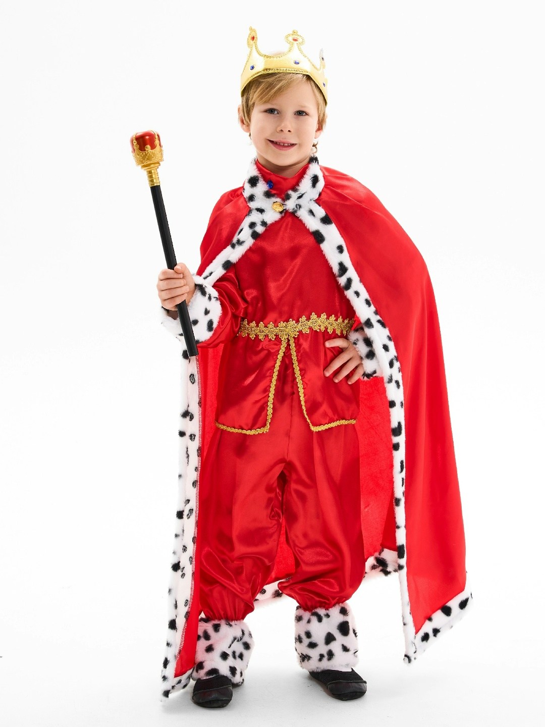 карнавальный костюм "король", корона, мантия,,карнавальный костюм король детский,костюм короля для мальчика,костюм король,костюм царя для мальчика