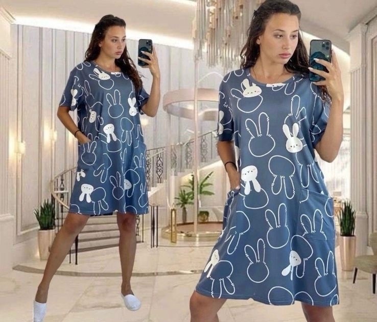 женская домашняя туника,женская туника,туника домашняя,платье женская,платье домашнее