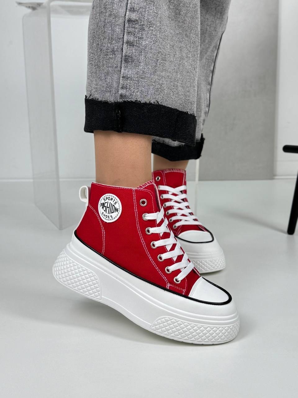 ,кеды женски,красные кеды,кеды красные женские,спортивная