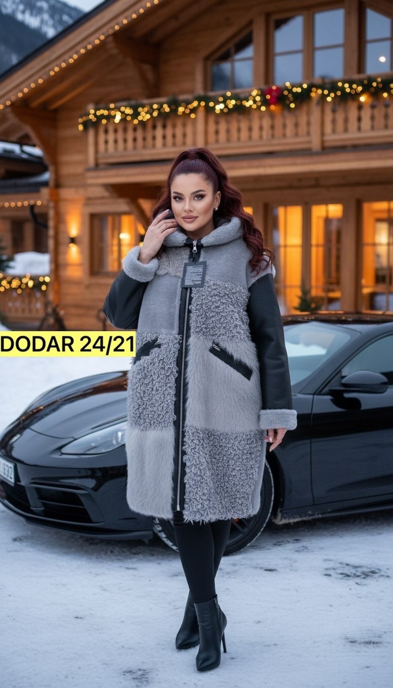 пальто комбинированное,стильное пальто,пальто,женские пальто,пальто с капюшоном