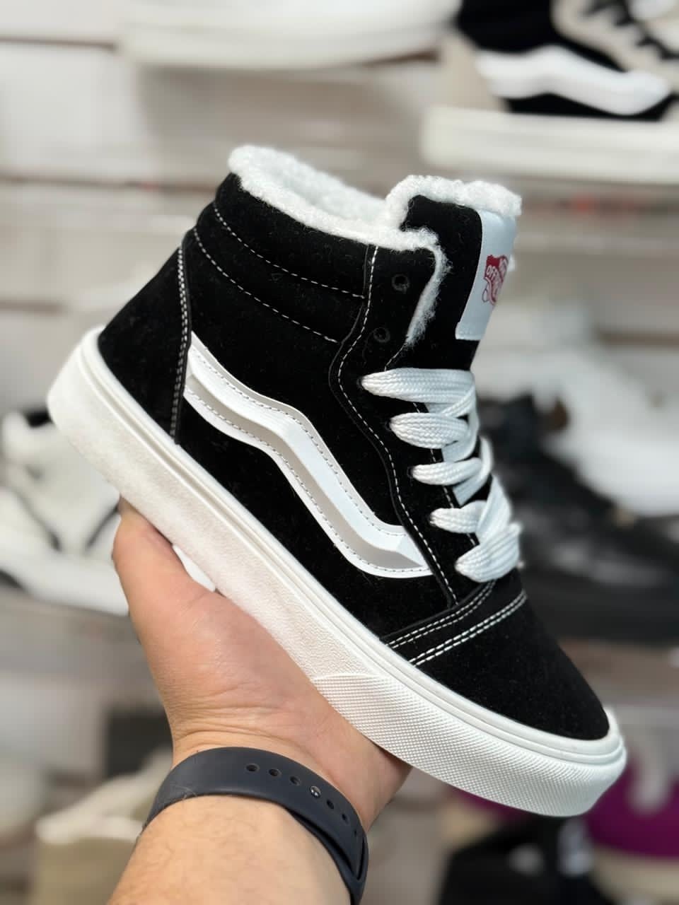 ,женские кеды vans,кеды vans,кеды высокие,кеды женские зимние