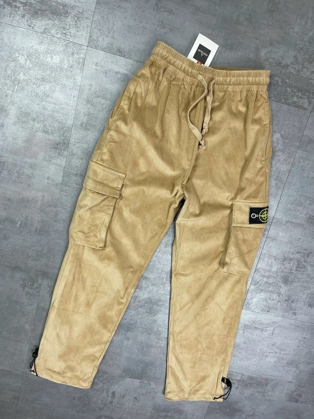 брюки stone island,зеленые штаны стон айленд,мужские брюки карго,stone island,спортивные брюки stone island