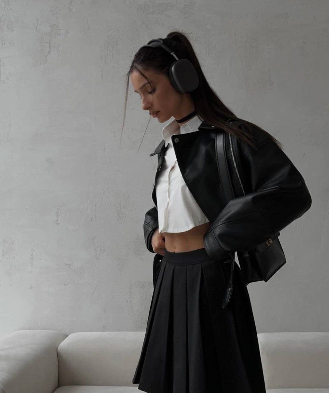 юбка стильная,куртка косуха,трендовые юбки,куртка кожаная,куртка косуха кожаная