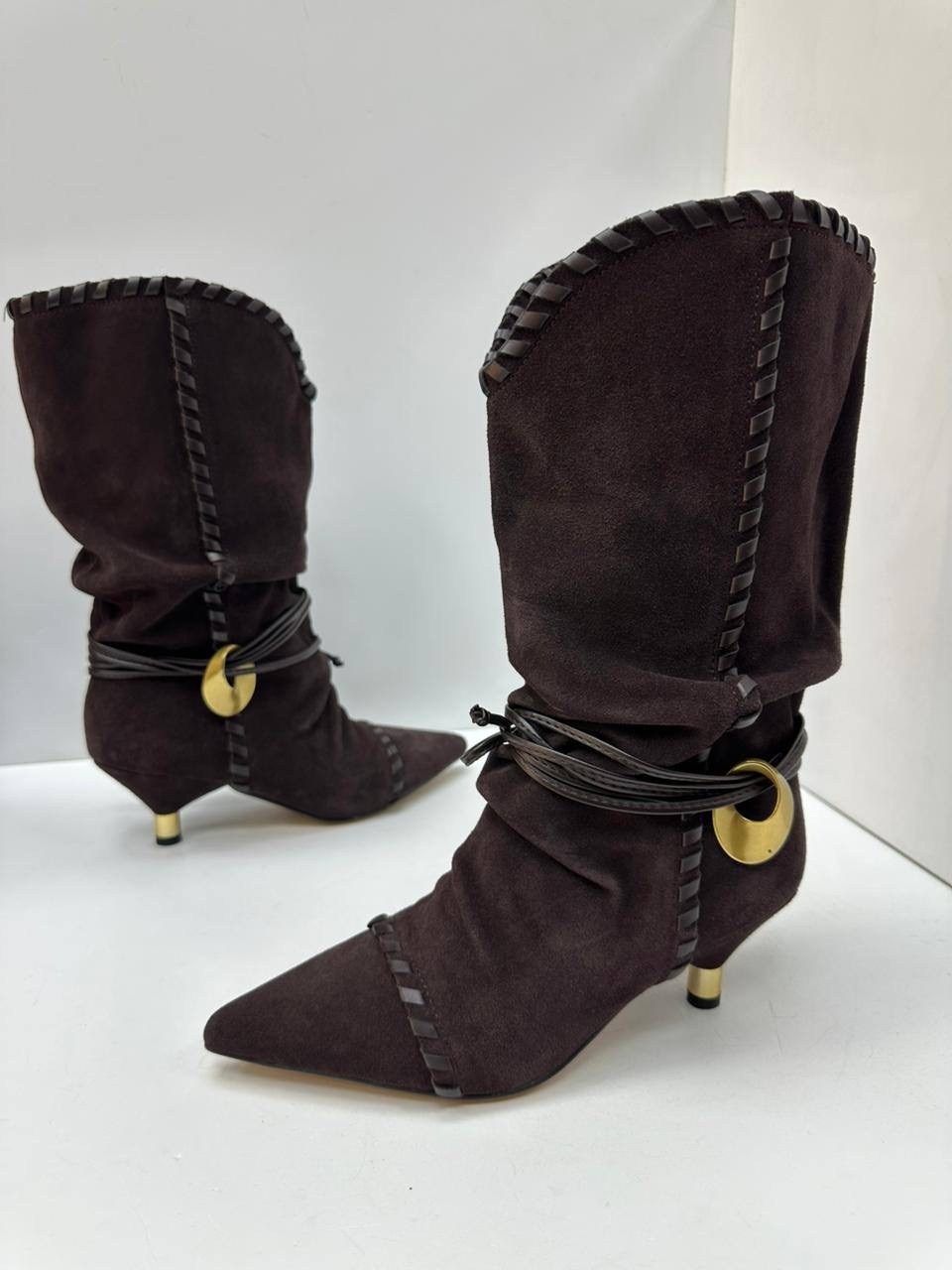 ,женская ,короткие сапоги,замшевые сапоги,полусапоги
