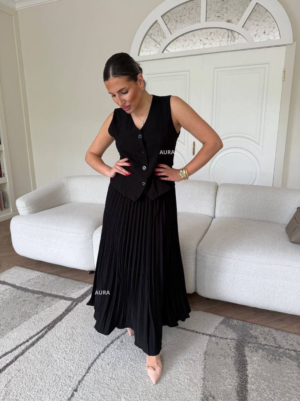 костюм с юбкой плиссе,юбка плиссе,плиссированная юбка,костюмы женские с юбкой,плиссированная юбка миди