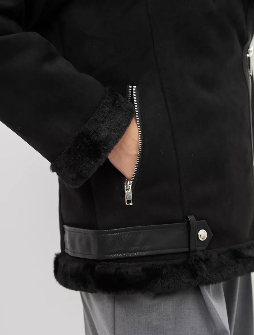 дублёнка авиатор женская страдивариус,женская дубленка,дубленка косуха,куртка дубленка,укороченная дубленка