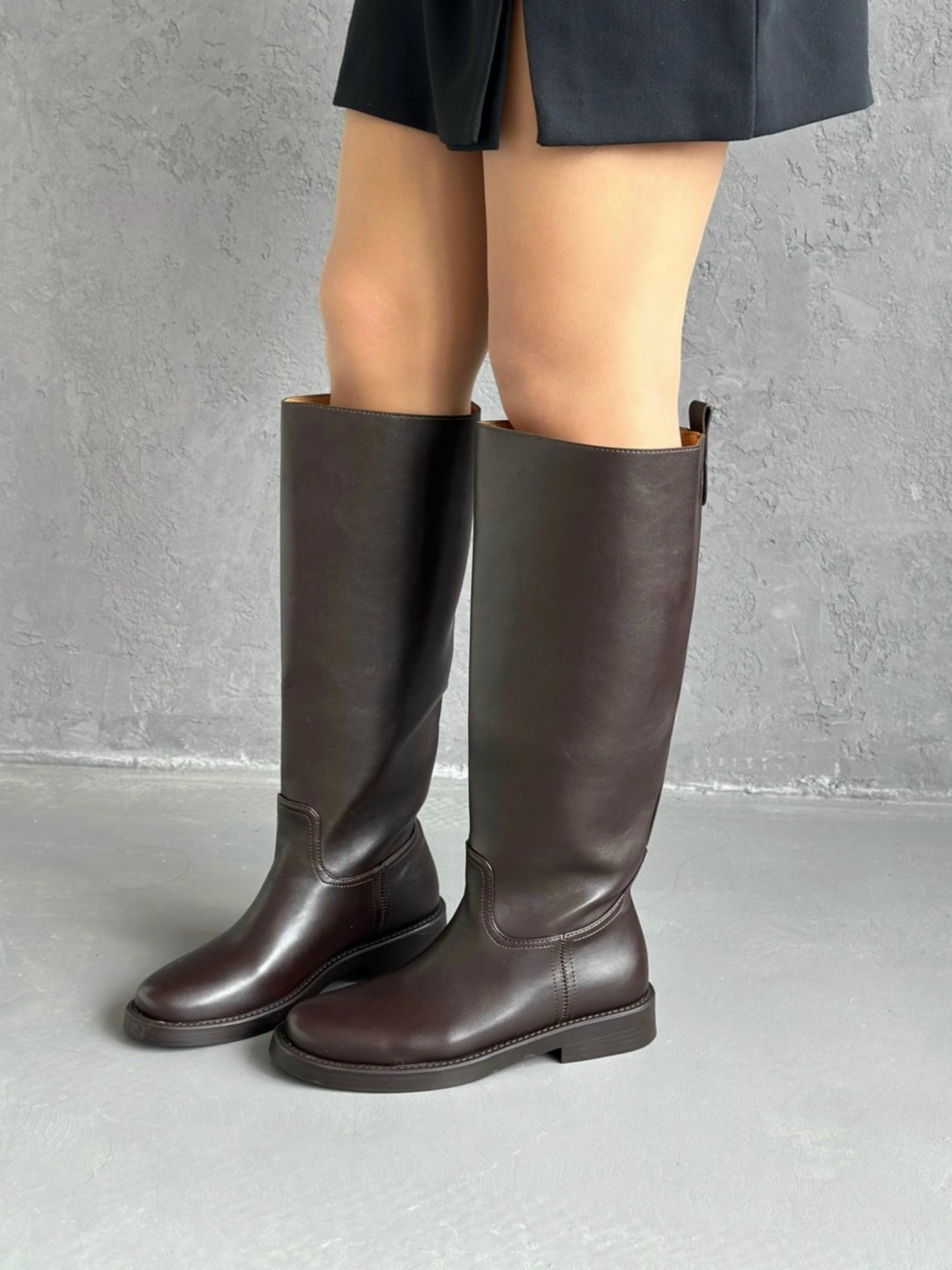 сапоги гермес коричневые,,сапоги модные,коричневые сапоги,кожаные сапоги