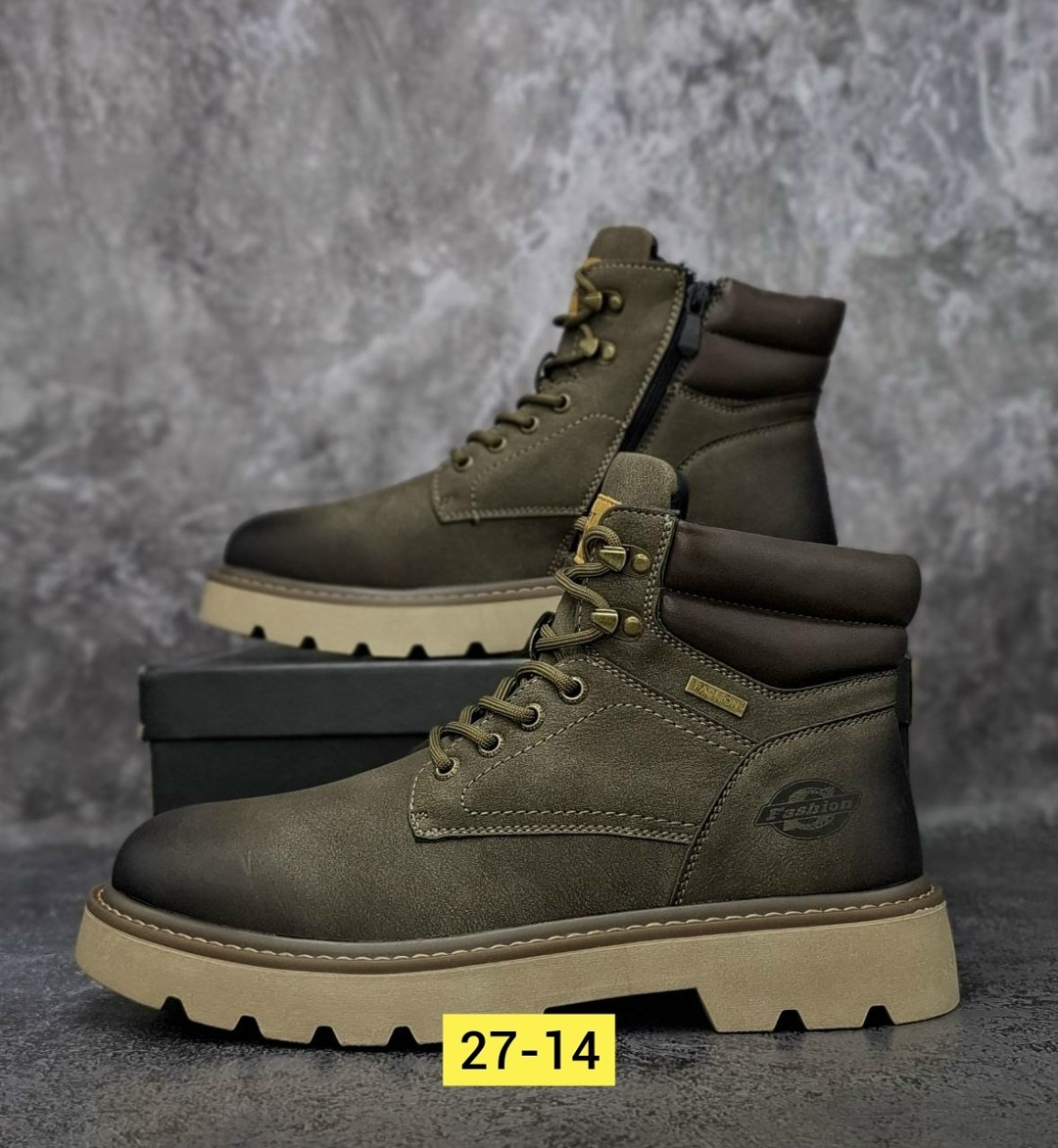 зимние мужские ботинки,коричневые ботинки мужские зимние тимберленд,,мужские ботинки,тимберленд ботинки хаки