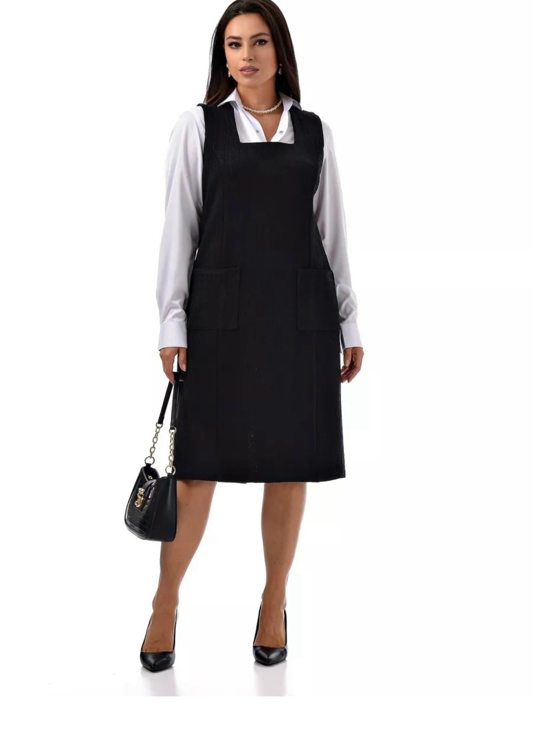 офисный сарафан,сарафан женский офисный,сарафан для полных,сарафан для офиса,сарафан