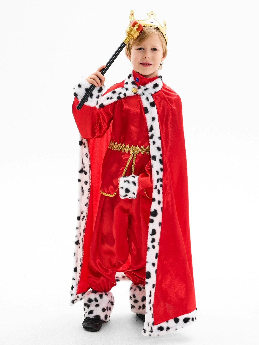 карнавальный костюм "король", корона, мантия,,карнавальный костюм король детский,костюм короля для мальчика,костюм король,костюм царя для мальчика