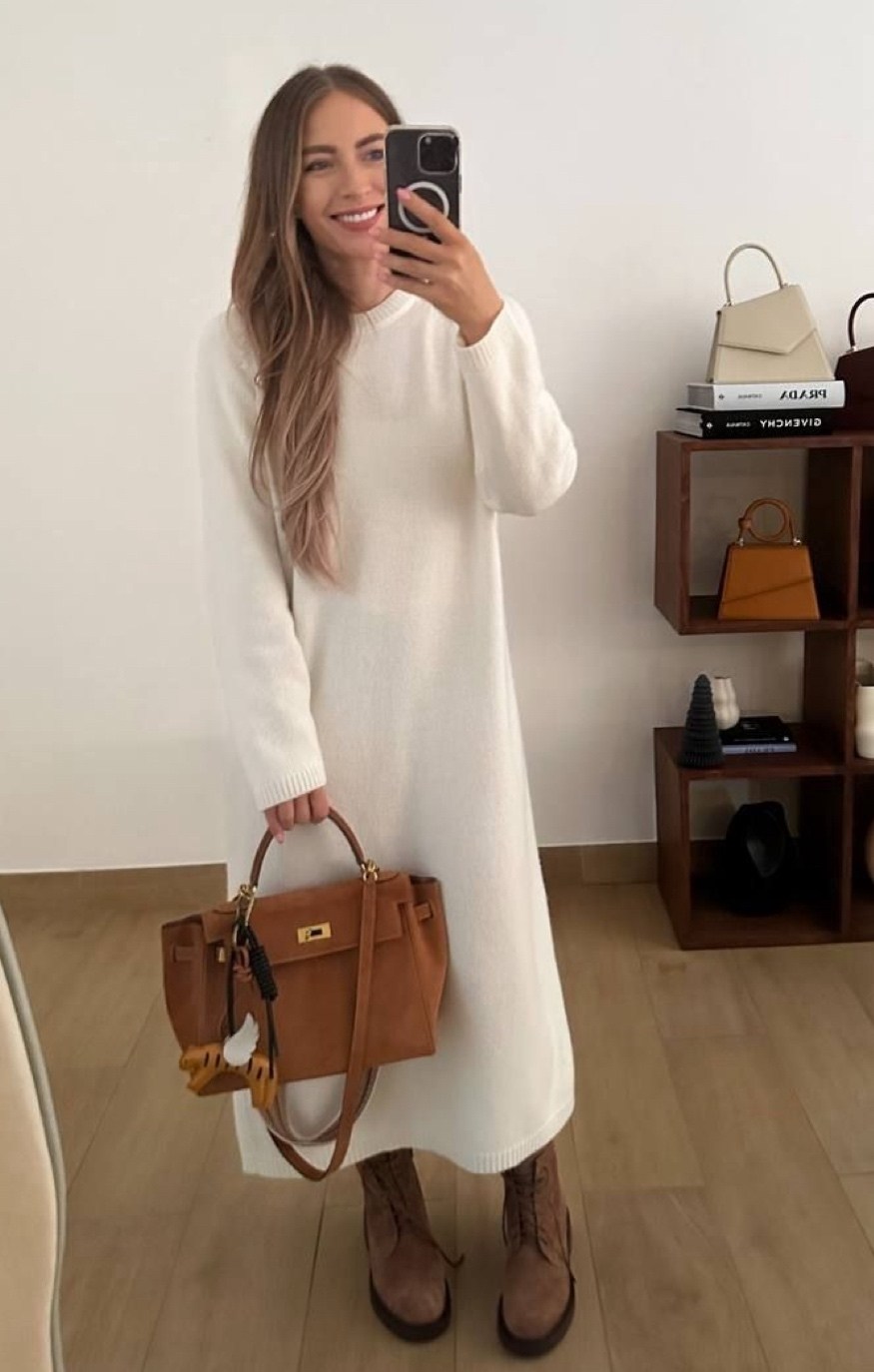 вязаное длинное платье,вязаное платье макси,белое трикотажное платье,женское трикотажное платье макси,трикотажное длинное платье