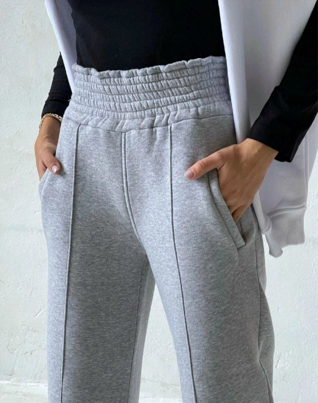 спортивные брюки серый меланж,спортивные брюки,брюки штаны,брюки палаццо спортивные,спортивные женские брюки