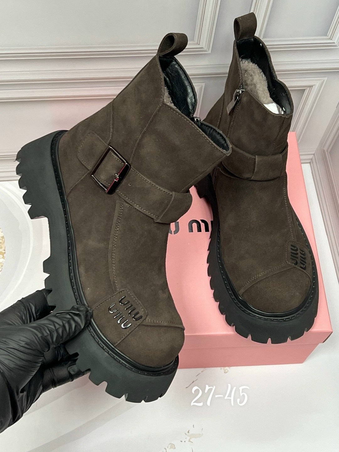 ,ботинки женские,ботинка женские зимние,ботинки miu miu,женская