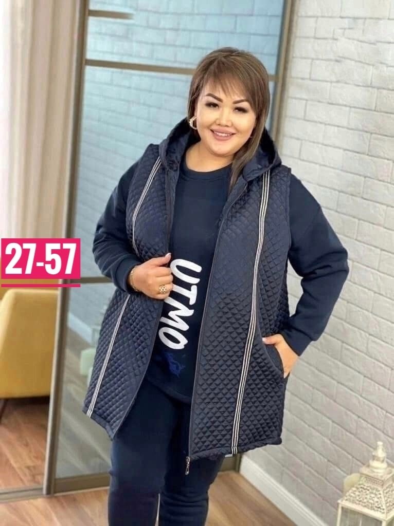 теплый костюм тройка,костюм тройка модный,куртка женская, ,утепленный костюм