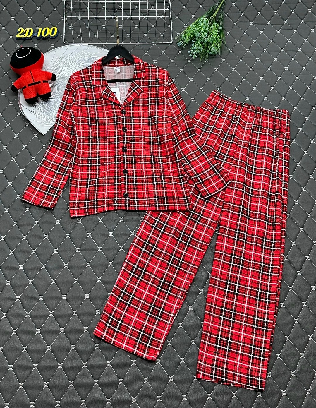 пижама в клетку,пижама в клетку женская,пижама женская,пижама в клеточку,комплект пижама