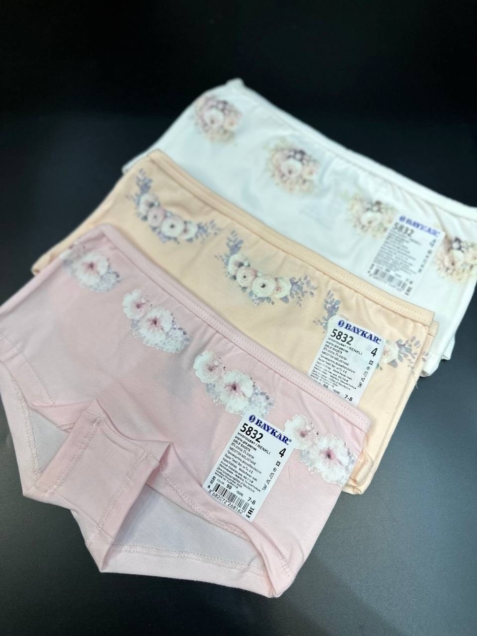 комплект трусов слипы baykar,комплект трусов для девочек baykar,комплект трусов слипы baykar для девочек,трусы для девочек baykar,трусы для девочек 3 шт