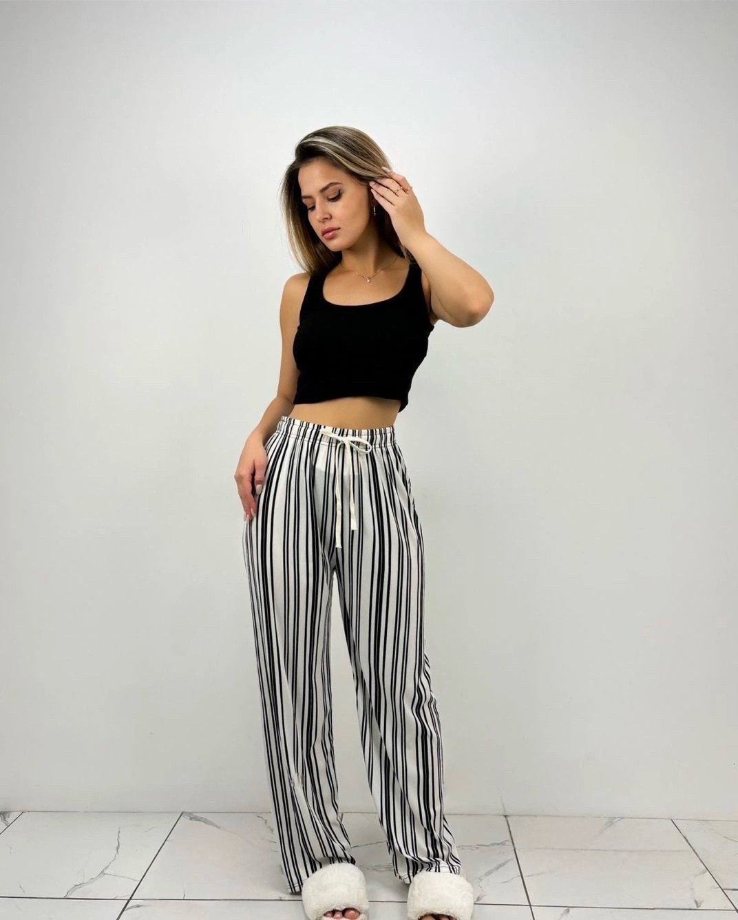 брюки в полоску женские,брюки в полоску,штаны в полоску,широкие брюки в полоску,брюки женские