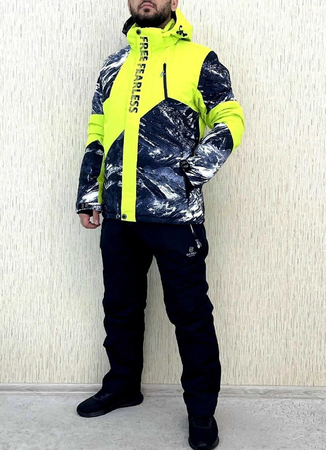 мужская зимняя горнолыжная куртка evil wolf,горнолыжный костюм зимний мужской,костюм горнолыжный мужской,горнолыжный костюм зимний,костюм зимний мужской