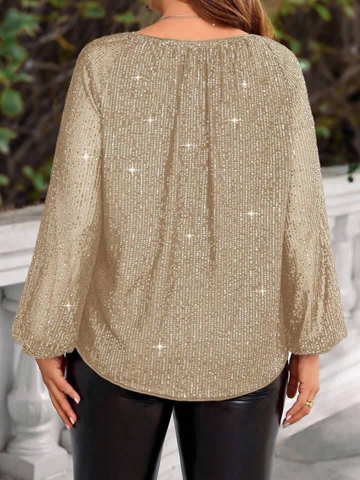 повседневная блузка,блузка с пайетками,блузка модная,блестящая блузка,женская блуза