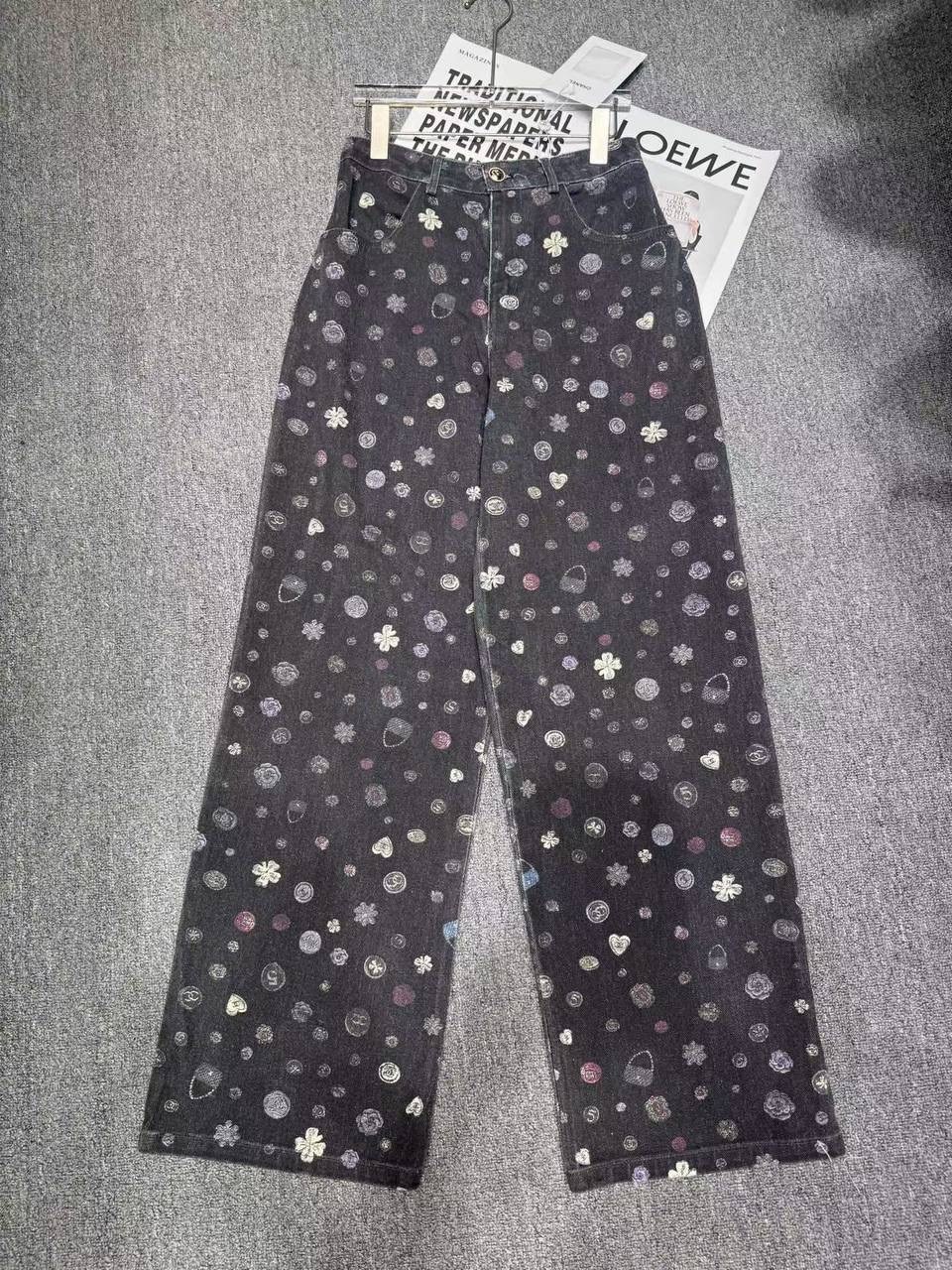 брюки палаццо изумрудные,шанель мода,твидовые костюмы,уличный стиль,мода стиль