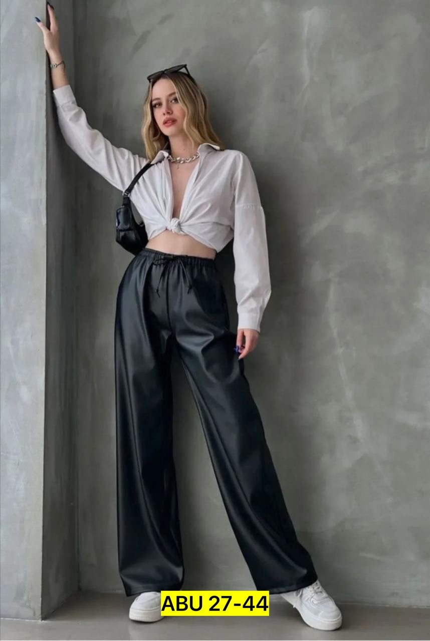 женские брюки,брюки стильные,бежевые кожаные брюки,модные брюки,женские классические брюки