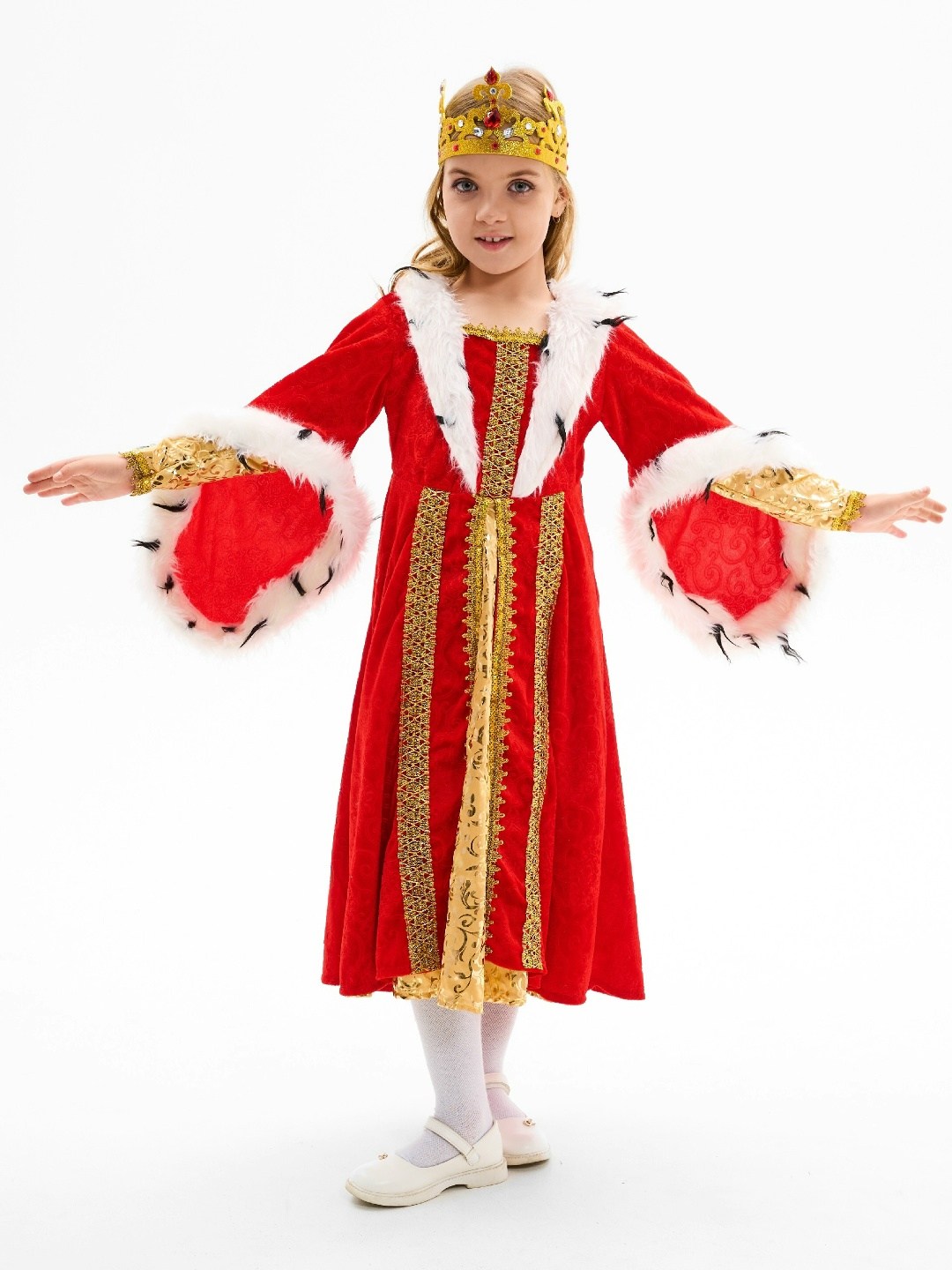 костюм королевы для девочки,карнавальный костюм королева,костюм королева,карнавальные костюмы,костюм "королева" (платье, пелерина, корона)