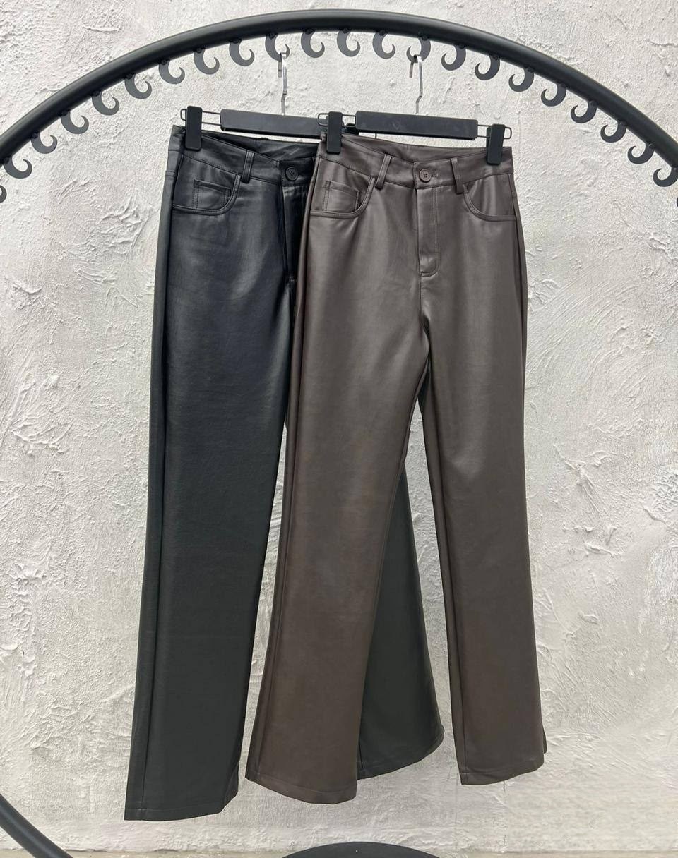 женские кожаные брюки,кожаные штаны,кожаные брюки,женские брюки из экокожи,модные брюки