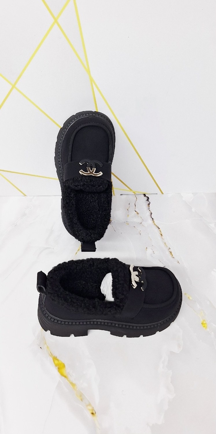 ,лоферы chanel,лоферы на меху,лоферы с мехам,лоферы с мехом женские