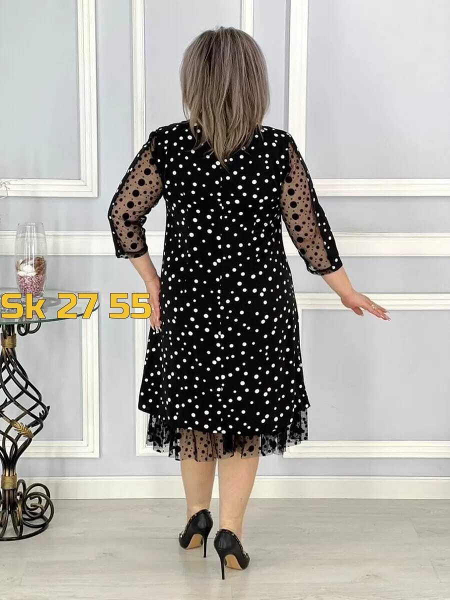 женские платья больших размеров,платье большие размеры,нарядное платье в горошек,платье большие размеры шифоновое,платье больших размеров нарядное в горошек