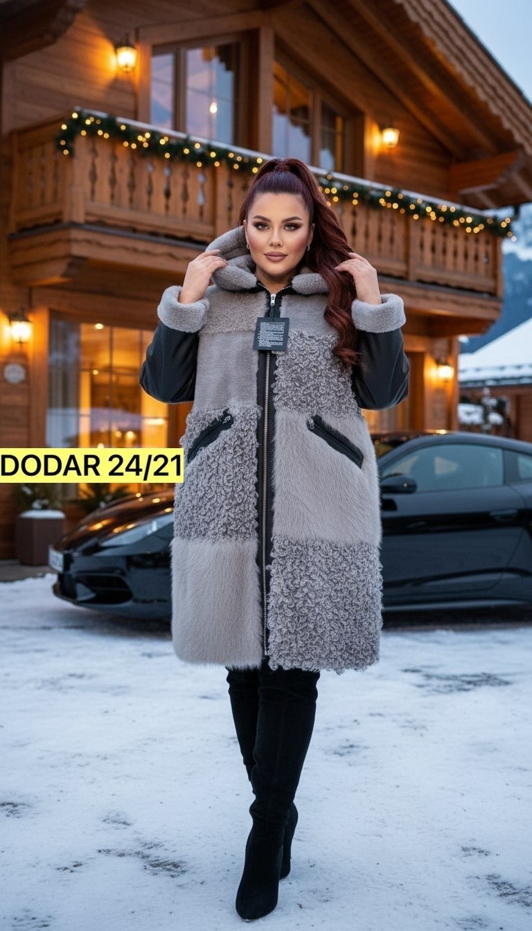 пальто комбинированное,стильное пальто,пальто,женские пальто,пальто с капюшоном