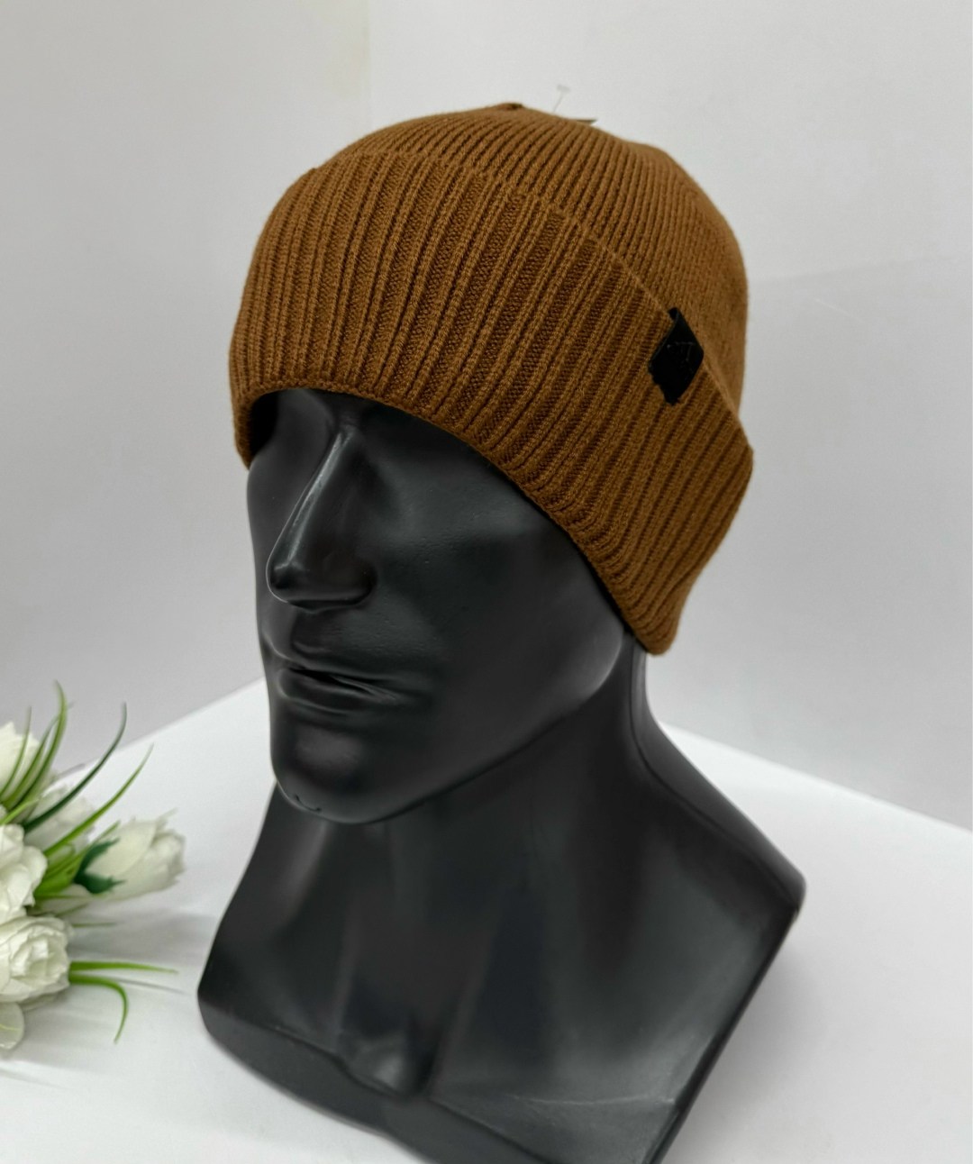 мужская шапка,шапка мужская с отворотом,шапка для мужчин,шапка мужская зимняя,мужская вязаная шапка