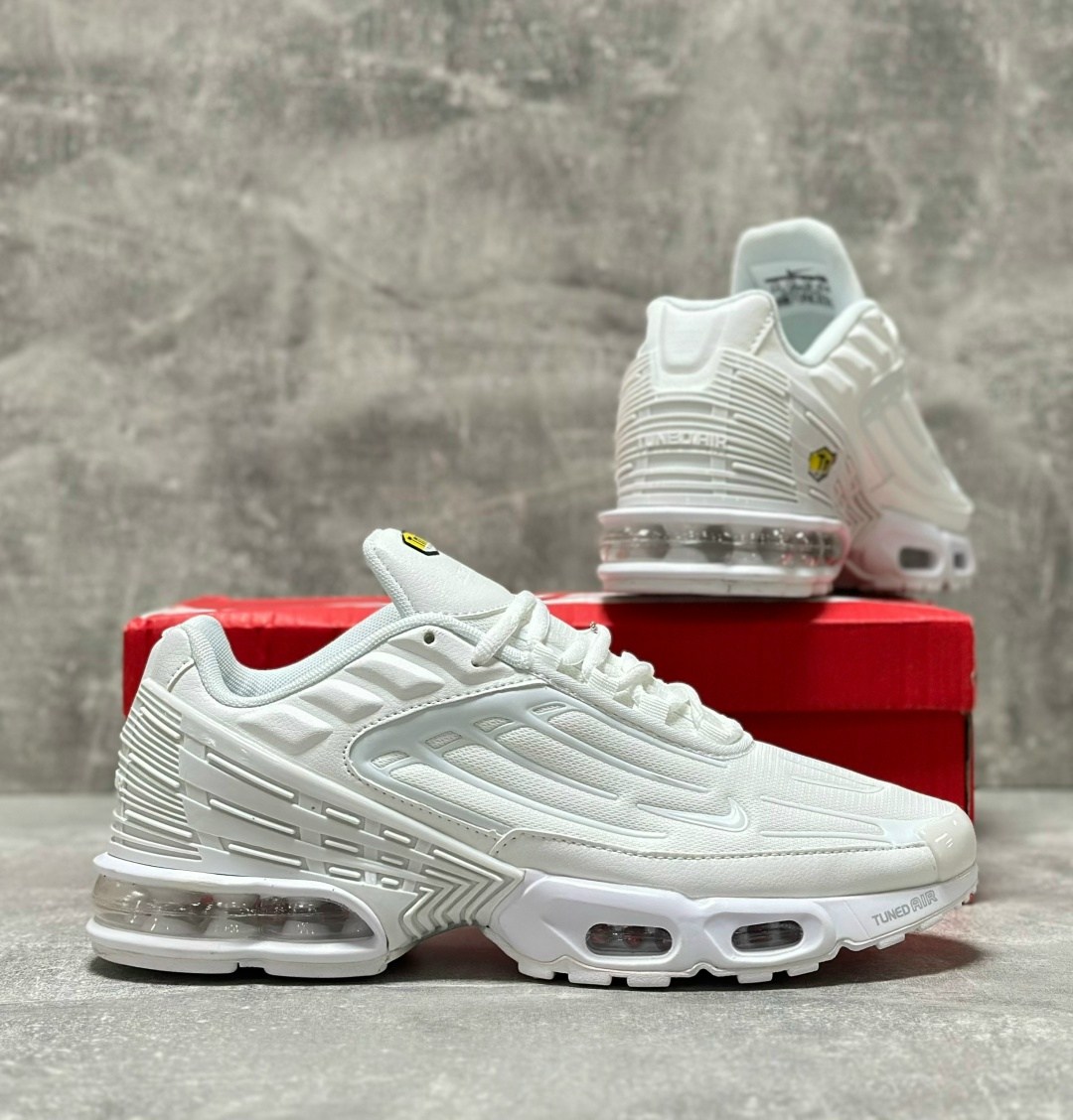 nike air max plus 3 triple white,nike air max plus 3 tn,кроссовки,nike air max tn plus,nike air max plus 3