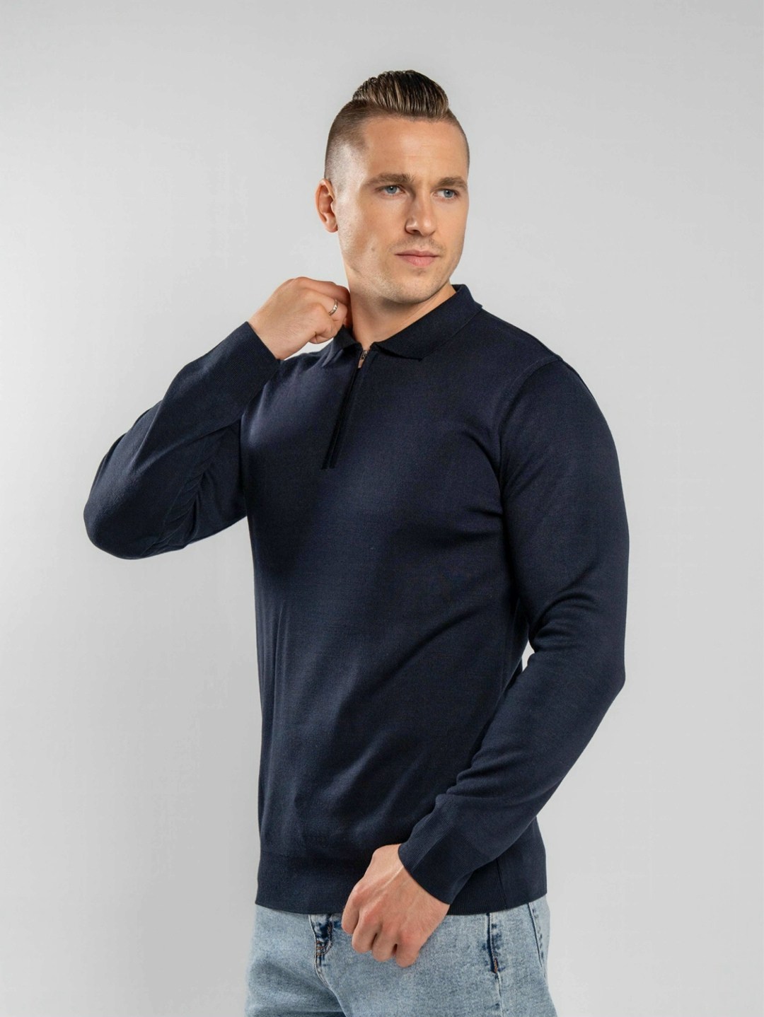 свитер с воротником,поло свитер,бежевый джемпер,свитер для мужчин,мужская кофта