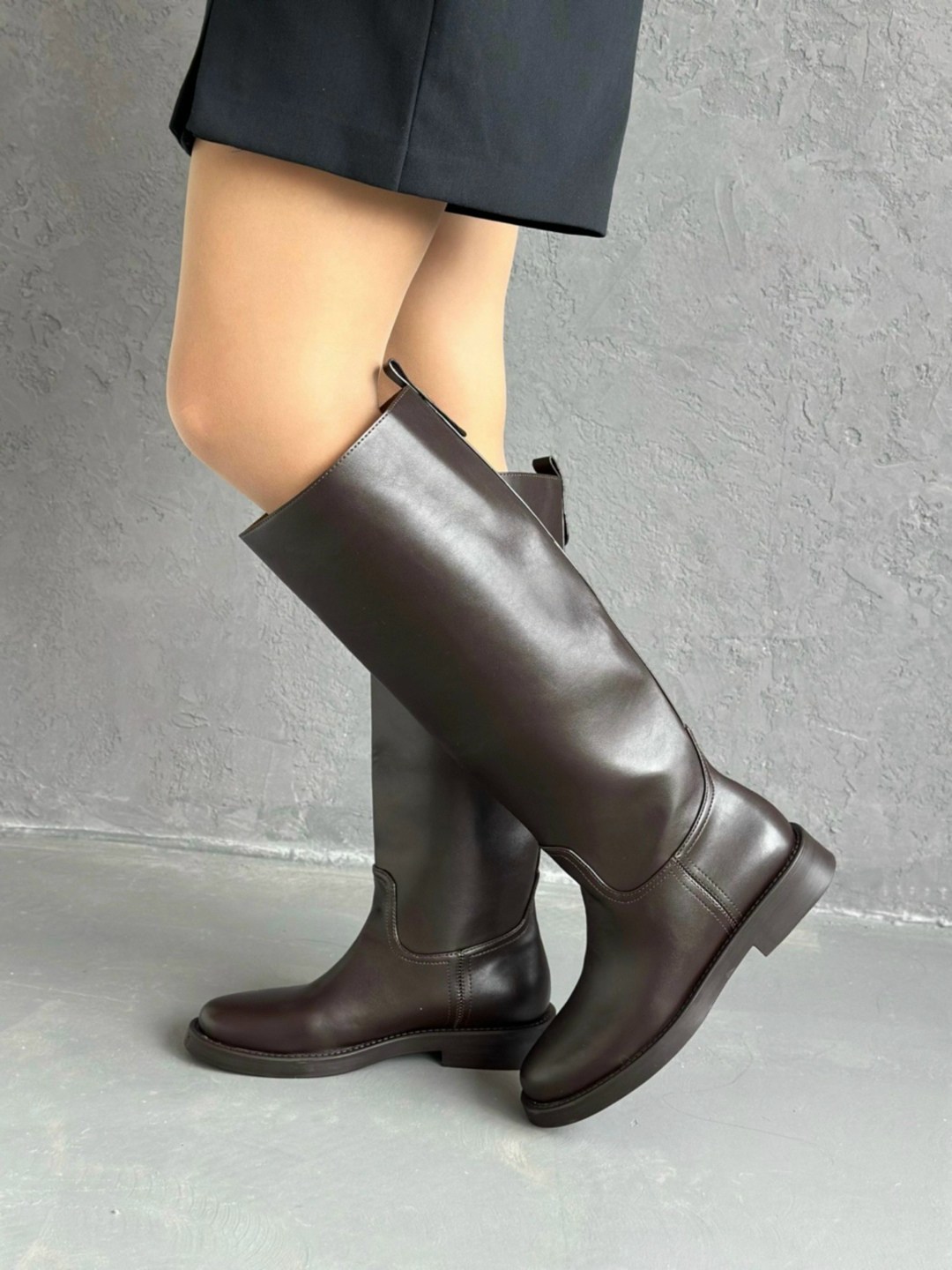 сапоги гермес коричневые,,сапоги модные,коричневые сапоги,кожаные сапоги