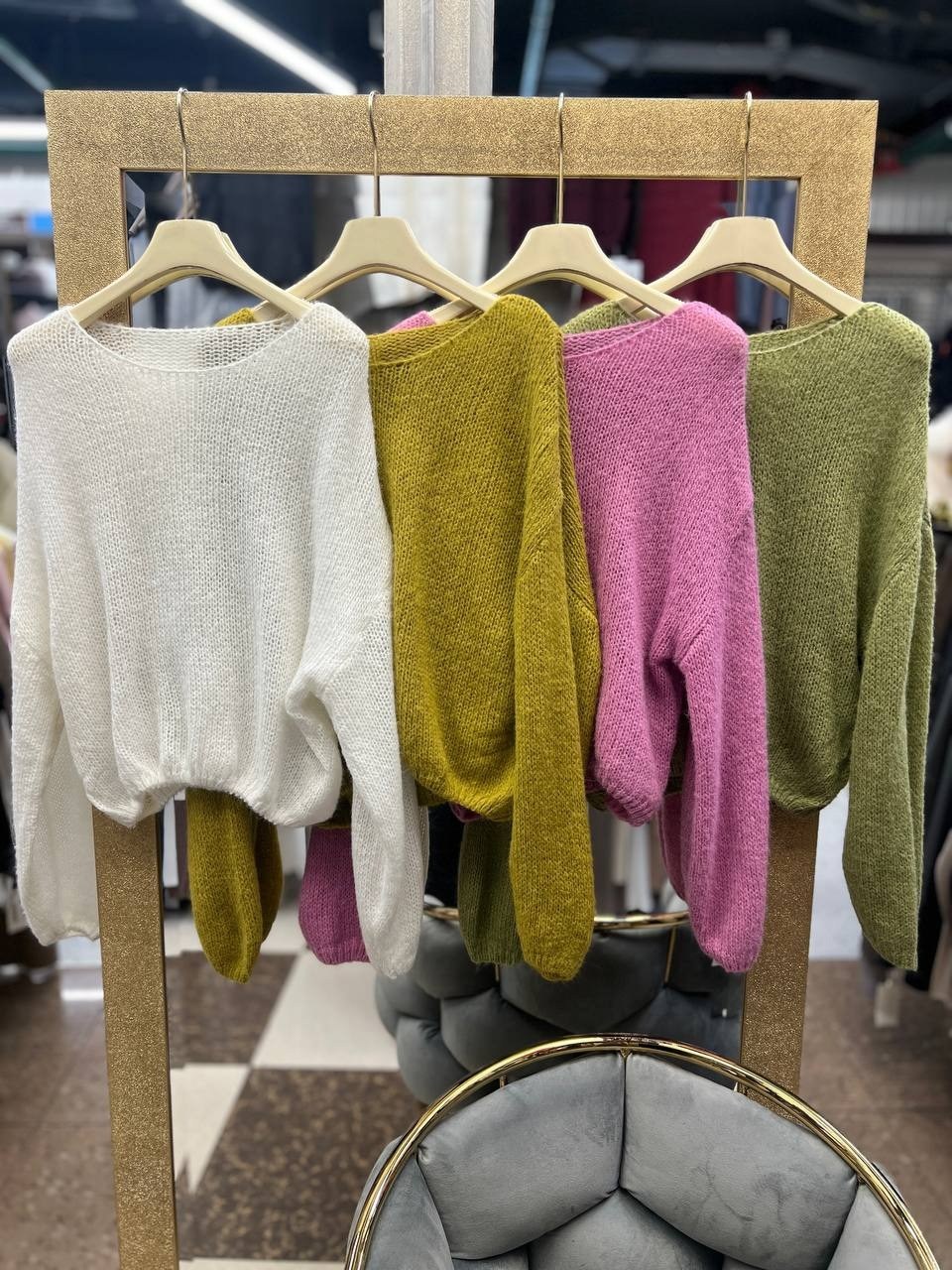 женская кофта,джемпер бежевый,свитер,джемпер молочный,трикотажный свитер