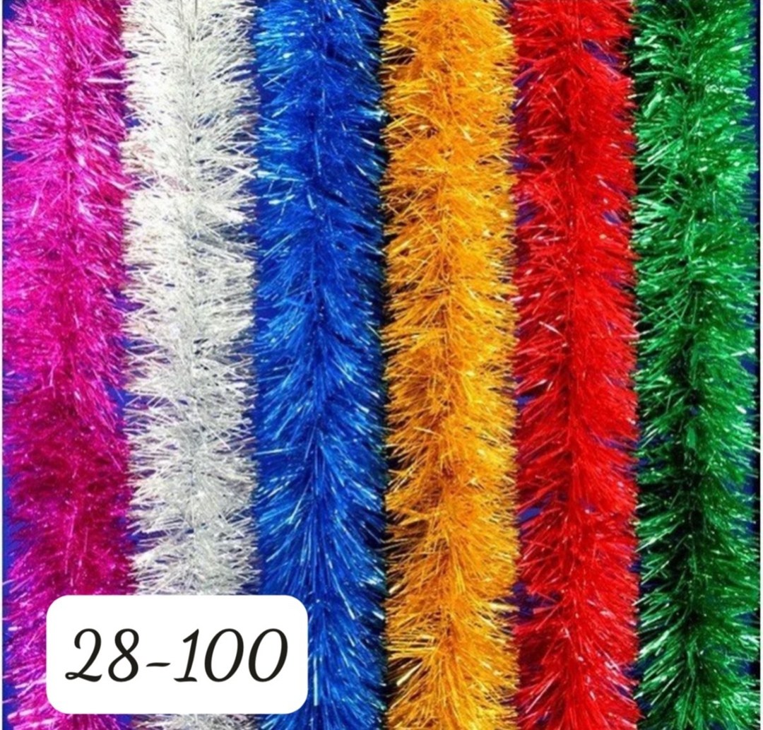 витая гирлянда,мишура,мишура крупная,мишура гирлянда,мишура разноцветная