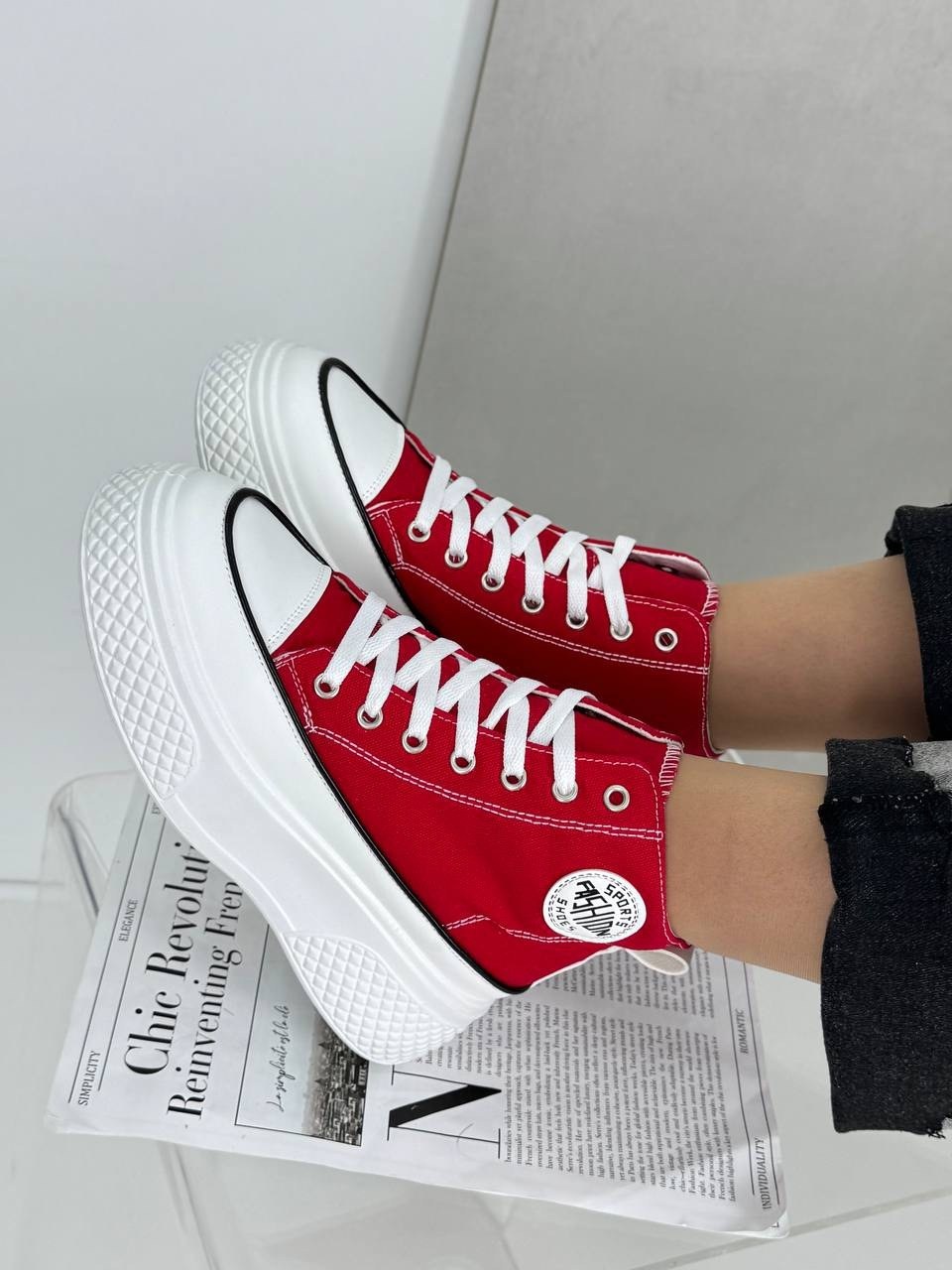 ,кеды женски,красные кеды,кеды красные женские,спортивная