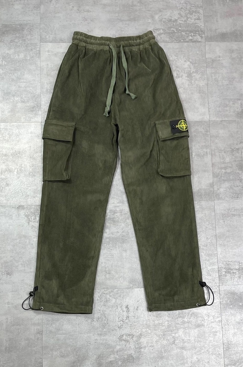 брюки stone island,зеленые штаны стон айленд,мужские брюки карго,stone island,спортивные брюки stone island