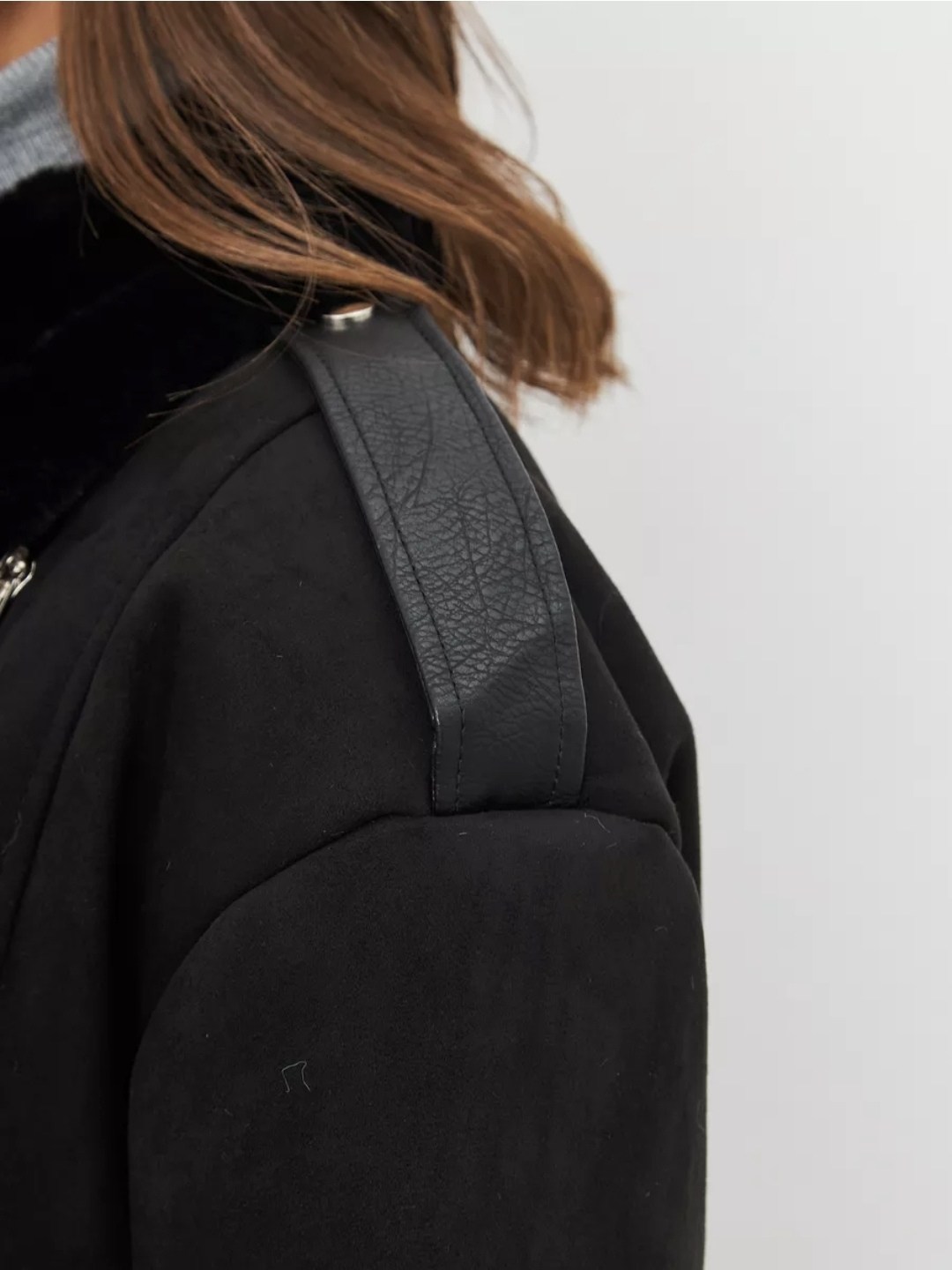 дублёнка авиатор женская страдивариус,женская дубленка,дубленка косуха,куртка дубленка,укороченная дубленка